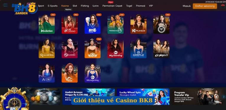 Giới thiệu về Casino BK8