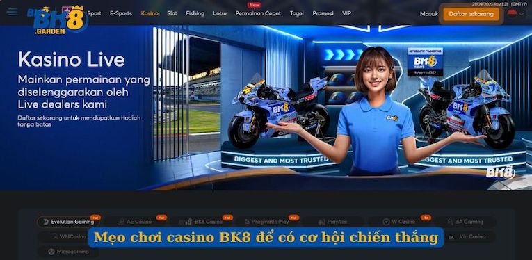 Mẹo chơi casino BK8 để có cơ hội chiến thắng