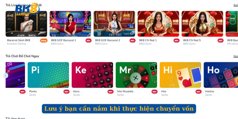 Lưu ý bạn cần nắm khi thực hiện chuyển vốn